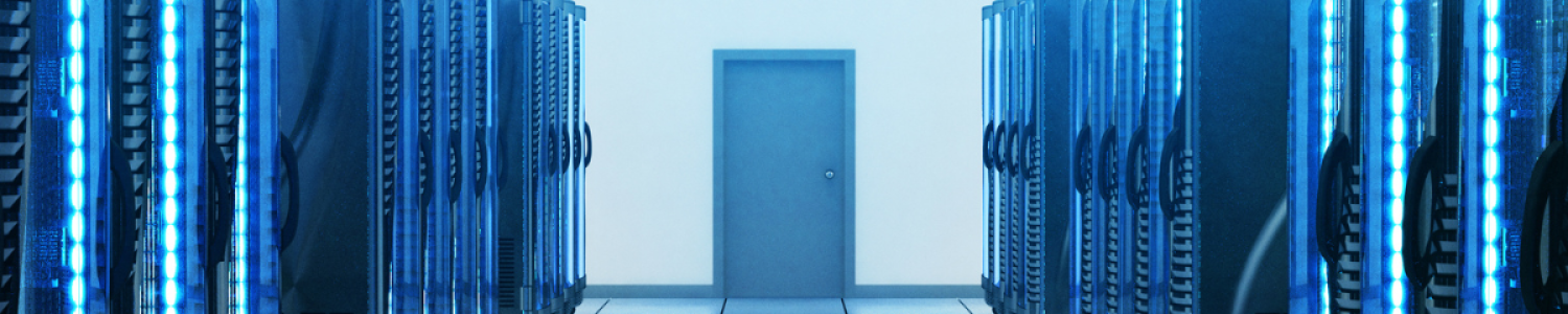 Centro de operações digital com gráficos de IA e infraestrutura de energia sustentável.